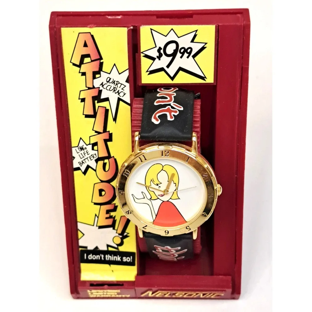 Nelsonic Vintage 90s Quartz Watch Women's 